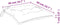 vidaXL - Stoelkussens - 4 - st - 50x50x7 - cm - oxford - stof - lichtblauw