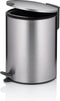 Pedaal Afvalemmer, 5 L, Zilver - Kela | Mats