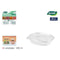 Herbruikbare voedselbakjes Algon OPS 250 ml 15,8 x 12,9 x 3 cm (6 Onderdelen) (24 Stuks)