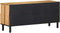 vidaXL - Tv-meubel - 100x33x46 - cm - massief - mangohout - bruin