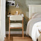 SoBuy FST92-Wx2 - Klapstoel Set van 2 - Opvouwbaar met Zitkussen - Wit (2 stuks)