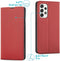 iMoshion Hoesje Geschikt voor Samsung Galaxy A33 Hoesje Met Pasjeshouder - iMoshion Slim Folio Bookcase - Rood