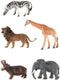 Wilde Dieren Luxe Speelset, 5st.