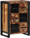 vidaXL - Dressoir - 50x35x70 - cm - massief - gerecycled - hout