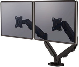 Fellowes Eppa - Bureaumount - Verstelbare hoogte Kabelmanagement Verticaal kantelbaar - Max. 39" (2x)