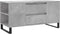 vidaXL - Salontafel - 102x44,5x50 - cm - bewerkt - hout - betongrijs