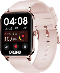 BREND BR-2223 - Smartwatch - Stappenteller en Bloeddrukmeter - Roze