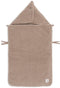 Jollein Voetenzak - Autostoel & Kinderwagen - 3/5 punts gordel - Milky Coffee - 42x82cm