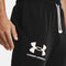 Long Sports Trousers Under Armour Rival Terry Jogger Black Men