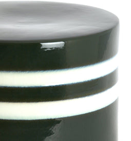 Light & Living Bijzettafel Mooca - Donkergroen - Ø42cm - Modern
