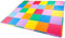 9 Stuks zwarte puzzel vloertegels foam 30 x 30 cm - Puzzel speelmat - Baby/peuter speelgoed matten