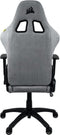CORSAIR - Bureaustoel - Gaming fauteuil - TC100 RELAXED - Stof - Ergonomisch - Verstelbare armleuningen - Grijs/Zilver (CF-9900013-WW)