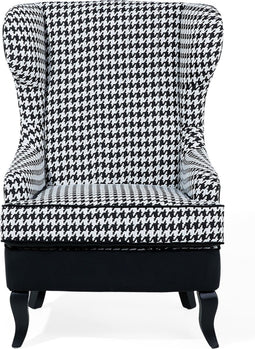 MOLDE - Fauteuil - Zwart - Polyester