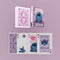 Bicycle Disney Stitch - Speelkaarten - Exclusief Stitch-motief - Paars