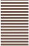 vidaXL - Zebra - rolgordijn - 150x200 - cm - stofbreedte - 145,9cm - polyester - bruin