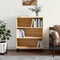 vidaXL - Schappenkast - 69,5x32,5x90 - cm - bewerkt - hout - sonoma - eikenkleurig