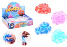 Squeezy Bubble Ball - Set van 12 - Kneedbaar en rekbaar speelplezier (12 stuks)