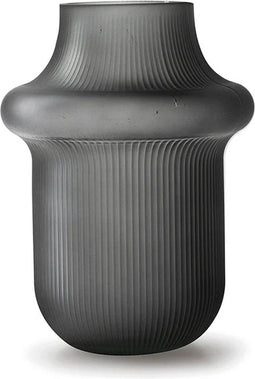 Vaas 'philou' mat grijs h20 d15 cm