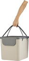 Rotho Afvalbak Albula - 40 ltr - 38,8 x 35,5 x 33,9 cm - kunststof - cappuccino