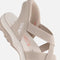 Skechers REGGAE SLIM - STRETCH FLEX Dames Sandalen - Taupe