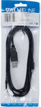 ValueLine VLCP60220B20 - USB 2.0 kabel - 200cm - Zwart