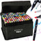 Woodley Twinmarkers - Dubbelzijdige stiften - 168 kleuren - Alcohol markers (168 stuks)