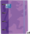 Ringmap Oxford Mauve A4+ (4 Stuks)