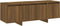 vidaXL - Tv-meubel - 120x30x40,5 - cm - bewerkt - hout - bruin - eikenkleur