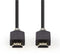 Nedis CVBW34000AT10 - HDMI Kabel 100cm - Grijs