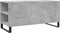 vidaXL - Salontafel - 102x44,5x50 - cm - bewerkt - hout - betongrijs