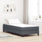vidaXL - Pocketveringmatras - - - Donkergrijs, - Medium, - 90x190x20 - cm, - Stof