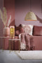 Light & Living Bijzettafel Delon - Roze - 49.5x49.5x50.5cm - Modern