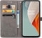 iMoshion Hoesje Geschikt voor OnePlus Nord N100 Hoesje Met Pasjeshouder - iMoshion Mandala Bookcase - Grijs