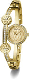 Guess Chloe GW0756L2 - Polshorloge - Staal - Goudkleurig - Ø 20.5 mm
