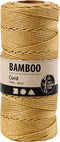 Bamboekoord, dikte 1 mm, 65 m, goud