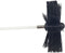 Kibani schoorsteenborstel 7 meter 10cm & 15cm - 2 borstels - schoorsteenreiniger - schoorsteenveger - schoorsteenveegset - schoorsteen borstel - veegkit - borstelset voor boormachine - boormachine