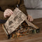 UNIDRAGON Houten Puzzel Voor Volwassenen Kunst Collectie - De Toren van Babel - 1000 stukjes - 43,5x59,5 cm