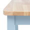 vidaXL - Eetkamerstoelen - 2 - st - massief - rubberwood - grijs - en - naturel