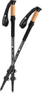Nordic Walking Wandelstokken - Aluminium - Telescopisch - Zwart