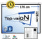 Top-Vision Elektrisch Projectiescherm 84