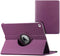 imoshion Tablet Hoes - Geschikt voor iPad Air 2 (2014) / Air 1 (2013) - 360° Draaibare Bookcase - Paars
