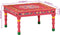 vidaXL - Salontafel - handbeschilderd - massief - mangohout - roze
