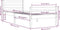 vidaXL - Bedframe - massief - hout - honingbruin - 75x190 - cm