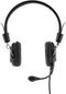 Bluestork MC-201 - Hoofdtelefoon met microfoon - Draad - Zwart/Zilver