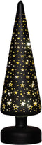 Anna's collection - Kerstboompje glas gouden binnenkant met sterren...