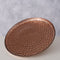 Dienblad roségoud - rond - diameter 21,5 cm