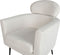 SOBY - Fauteuil - Wit - Polyester