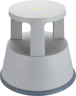 BRASQ ST200 - Opstapkruk Comfort - Verrijdbaar - Draagvermogen 150 kg - Grijs