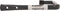 Fixman Universele opberghaak - sterke stalen constructie - 110 mm - roestbestendig - medium