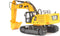 R/C Cat 336 Graafmachine - radio grafisch bestuurd - 1:24 - Diecast Masters
